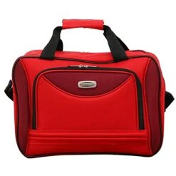 Travelers Club Skyview II Softside Luggage Set, Red, 6-Piece -Samsonite || American Tourister || Travelpro Sales 41ejUTiJQzL
