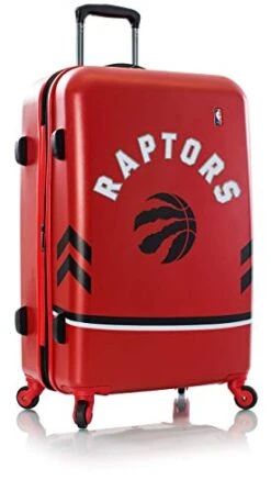 Heys America National Basketball Association Officially Licensed Wheeled Luggage (Toronto Raptors, 26-Inch)