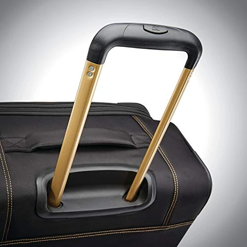 American Tourister Belle Voyage Softside Luggage With Spinner Wheels, Black, Checked-Medium 25-Inch 6 American Tourister Belle Voyage Softside Luggage With Spinner Wheels, Black, Checked-Medium 25-Inch - Image 6