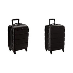 Samsonite Omni PC Hardside Spinner Set (20"/24"), Black