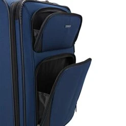 U.S. Traveler Aviron Bay Expandable Softside Luggage With Spinner Wheels, Navy, 2-Piece Set -Samsonite || American Tourister || Travelpro Sales 41hWb4TGgpL