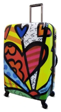 Heys USA Luggage Britto New Day 30 Inch Hard Side Suitcase, Multi-Colored, One Size -Samsonite || American Tourister || Travelpro Sales 41kDiZPLYiL