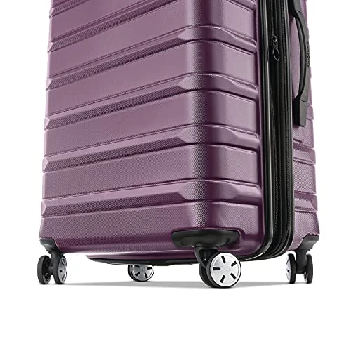 Samsonite Omni 2 Hardside Expandable Luggage With Spinner Wheels, Purple, Carry-On 20-Inch 4 Samsonite Omni 2 Hardside Expandable Luggage With Spinner Wheels, Purple, Carry-On 20-Inch - Image 4
