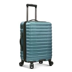 U.S. Traveler Boren Polycarbonate Hardside Rugged Travel Suitcase Luggage With 8 Spinner Wheels, Aluminum Handle, Teal, Carry-on 22-Inch, USB Port -Samsonite || American Tourister || Travelpro Sales 41lbzWp3NbS a12c3be3 8877 4b76 af8c b08c49b6e8fc