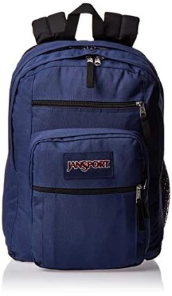 JanSport Big Student, Navy, One Size