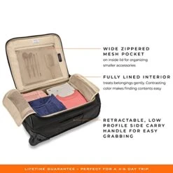 Briggs & Riley Global 2-Wheel Carry-On Duffle, Black 23 Briggs & Riley Global 2-Wheel Carry-On Duffle, Black -Samsonite || American Tourister || Travelpro Sales 41nn DoPu0L