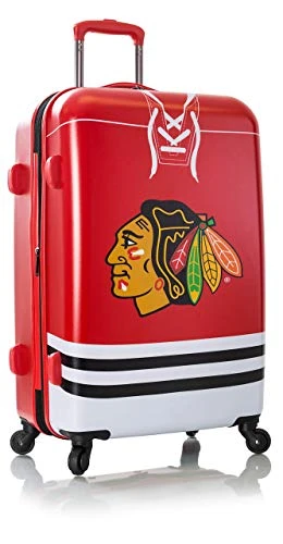 Heys America NHL Officially Licensed Wheeled Luggage (Chicago Blackhawks, 2PC Set (21/26-Inch)) 6 Heys America NHL Officially Licensed Wheeled Luggage (Chicago Blackhawks, 2PC Set (21/26-Inch)) - Image 6
