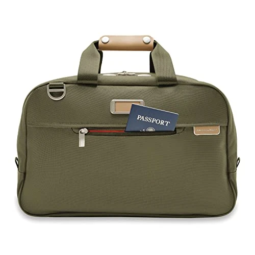 Briggs & Riley Executive Travel Duffle Bag, Olive 9 Briggs & Riley Executive Travel Duffle Bag, Olive - Image 9