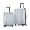 Samsonite Centric 2 Hardside Expandable Luggage With Spinner Wheels, Silver, 2-Piece Set (20/24)