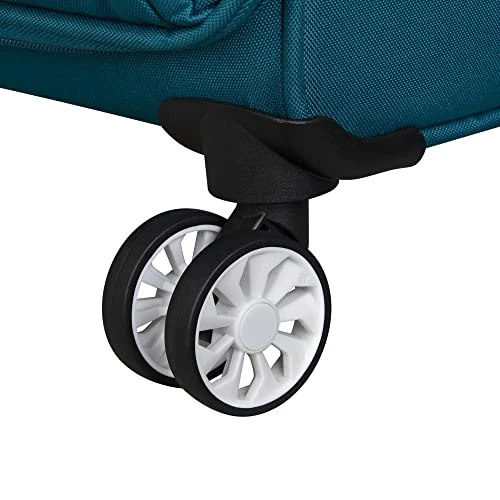 It Luggage Duo-Tone 3 Piece Softside 4 Wheel Spinner Set, Peach/Sea Teal, 3 Pc 2 It Luggage Duo-Tone 3 Piece Softside 4 Wheel Spinner Set, Peach/Sea Teal, 3 Pc - Image 2