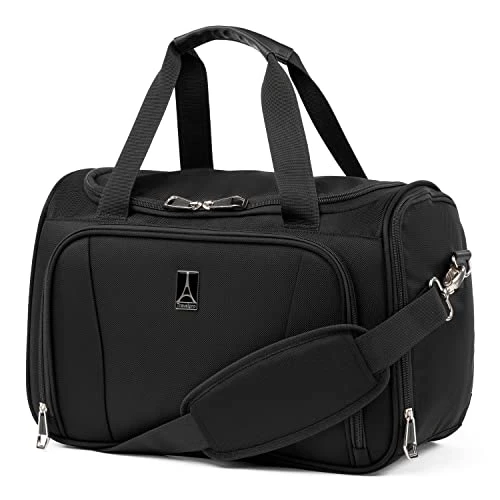 Travelpro Runway 2-piece Luggage Set, Carry On Softside Expandable 4-Wheel Spinner Suitcase & Carry On UnderSeat Luggage Soft Tote Bag, Men And Women, Black 4 Travelpro Runway 2-piece Luggage Set, Carry On Softside Expandable 4-Wheel Spinner Suitcase & Carry On UnderSeat Luggage Soft Tote Bag, Men And Women, Black - Image 4