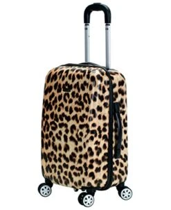 Rockland Safari Hardside Spinner Wheel Luggage, Leopard, Carry-On 20-Inch 15 Rockland Safari Hardside Spinner Wheel Luggage, Leopard, Carry-On 20-Inch -Samsonite || American Tourister || Travelpro Sales 41ys1OSekbL