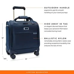 Briggs & Riley Cabin Spinner, Navy -Samsonite || American Tourister || Travelpro Sales 41ys59IG71L