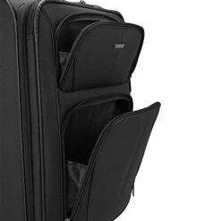 U.S. Traveler Aviron Bay Expandable Softside Luggage With Spinner Wheels, Black, 3-Piece Set (23/27/31) -Samsonite || American Tourister || Travelpro Sales 41yvPEsUtyL