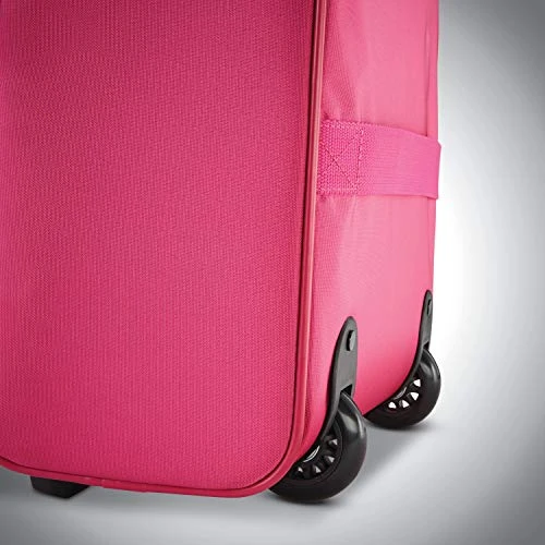 American Tourister 4 Kix Expandable Softside Luggage, Pink, Underseater 2 American Tourister 4 Kix Expandable Softside Luggage, Pink, Underseater - Image 2