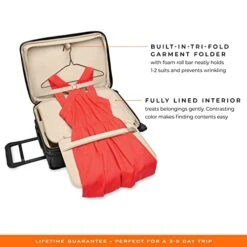 Briggs & Riley Baseline Uprights, Black, Essential 2-Wheel Carry-On -Samsonite || American Tourister || Travelpro Sales 41zZ7bDQlvL