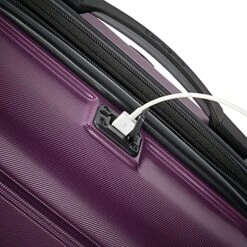 Samsonite Omni 2 Hardside Expandable Luggage With Spinner Wheels, Purple, Carry-On 20-Inch 11 Samsonite Omni 2 Hardside Expandable Luggage With Spinner Wheels, Purple, Carry-On 20-Inch -Samsonite || American Tourister || Travelpro Sales 517GljxMMRL