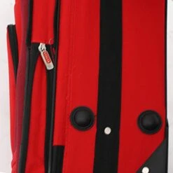 Travelers Club Skyview II Softside Luggage Set, Red, 6-Piece -Samsonite || American Tourister || Travelpro Sales 518mP2xWILL