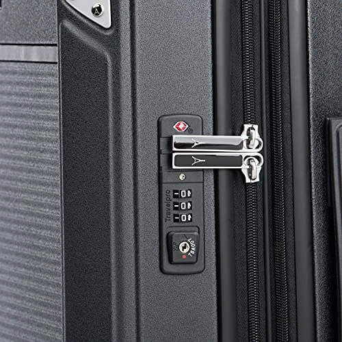 Travelpro Platinum Elite Hardside Expandable Spinner Wheel Luggage TSA Lock Hard Shell Polycarbonate Suitcase, Shadow Black, Carry-on 21-Inch 6 Travelpro Platinum Elite Hardside Expandable Spinner Wheel Luggage TSA Lock Hard Shell Polycarbonate Suitcase, Shadow Black, Carry-on 21-Inch - Image 6