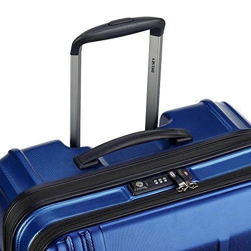 DELSEY Paris 40207982002 Cruise Lite Hardside 2.0 Expandable Luggage, Spinner Wheels, Blue, Checked-Medium 25 Inch 5 DELSEY Paris 40207982002 Cruise Lite Hardside 2.0 Expandable Luggage, Spinner Wheels, Blue, Checked-Medium 25 Inch - Image 5