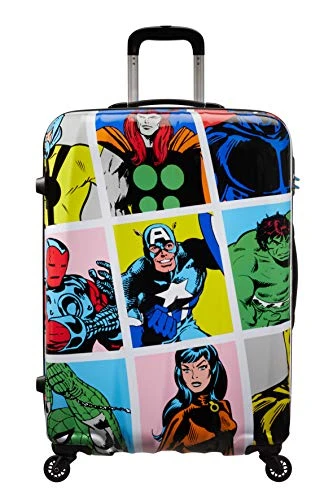American Tourister Unisex_Adult Luggage Suitcase, Multicolored (Marvel Pop Art), L (75 Cm-88 L) 6 American Tourister Unisex_Adult Luggage Suitcase, Multicolored (Marvel Pop Art), L (75 Cm-88 L) - Image 6