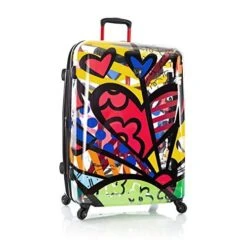 Heys Britto 30" Spinner Luggage Transparent (Transparent New Day) -Samsonite || American Tourister || Travelpro Sales 51ahhT9iV3L