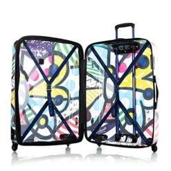 Heys Britto 3pc Spinner Luggage Set (Transparent Butterfly) -Samsonite || American Tourister || Travelpro Sales 51cLW Be3CL