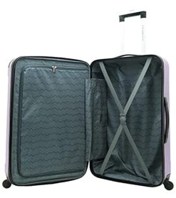 Travelers Club Midtown Hardside 4-Piece Luggage Travel Set, Lilac -Samsonite || American Tourister || Travelpro Sales 51csA gektS