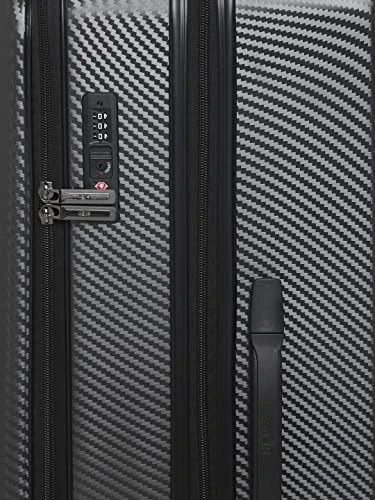 HEYS EZ Access 2.0 Range Charcoal Color Hard Large Luggage, Silver, Luggage 4 HEYS EZ Access 2.0 Range Charcoal Color Hard Large Luggage, Silver, Luggage - Image 4