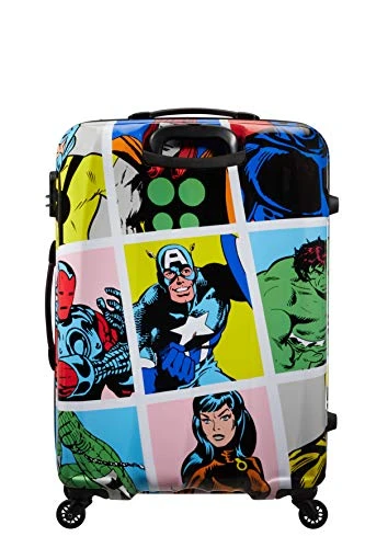 American Tourister Unisex_Adult Luggage Suitcase, Multicolored (Marvel Pop Art), L (75 Cm-88 L) 12 American Tourister Unisex_Adult Luggage Suitcase, Multicolored (Marvel Pop Art), L (75 Cm-88 L) - Image 12