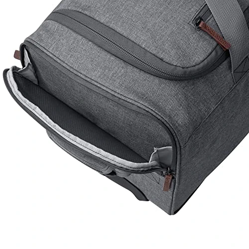 DELSEY Paris Maubert 2.0 Two Wheel Duffle Bag, Anthracite, 24 Inch 3 DELSEY Paris Maubert 2.0 Two Wheel Duffle Bag, Anthracite, 24 Inch - Image 3