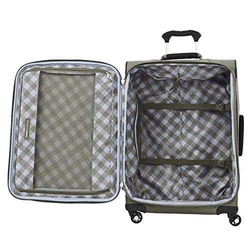 Travelpro Maxlite 5 Softside Expandable Luggage With 4 Spinner Wheels, Lightweight Suitcase, Men And Women, Slate Green, 2-Piece Set (21/25) 3 Travelpro Maxlite 5 Softside Expandable Luggage With 4 Spinner Wheels, Lightweight Suitcase, Men And Women, Slate Green, 2-Piece Set (21/25) - Image 3