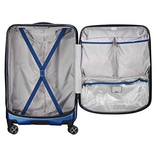 DELSEY Paris 40207982002 Cruise Lite Hardside 2.0 Expandable Luggage, Spinner Wheels, Blue, Checked-Medium 25 Inch 8 DELSEY Paris 40207982002 Cruise Lite Hardside 2.0 Expandable Luggage, Spinner Wheels, Blue, Checked-Medium 25 Inch - Image 8