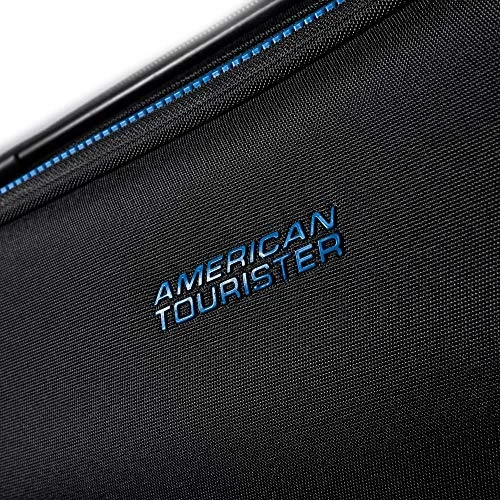 American Tourister Eclipse Softside Spinner Luggage (Black/Blue, 20 Inch) 2 American Tourister Eclipse Softside Spinner Luggage (Black/Blue, 20 Inch) - Image 2