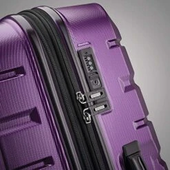 Samsonite Tech 2.0 Hardside Expandable Luggage With Spinner Wheels, Purple, 2-Piece Set (21/27) -Samsonite || American Tourister || Travelpro Sales 61LKlmCjKlL
