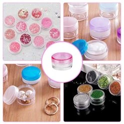 Accmor 100 Pieces 3g Empty Sample Containers With Pink Lids Cosmetic Jars With 5 Pieces Mini Spatulas -Samsonite || American Tourister || Travelpro Sales 61fqERGzFLL