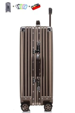 Aluminum Magnesium Designer Luggage Male And Female Universal Wheel -Samsonite || American Tourister || Travelpro Sales Aluminum Magnesium Designer Luggage Male And Female Universal Wheel Boarding Trolley Case Password Aluminum Frame Suitcase.jpg 640x640 f46a36b6 c6d6 41bc b837 89fbb8452382