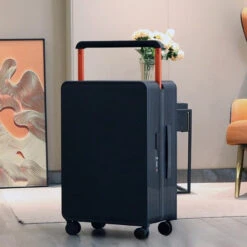 Fashion Width Draw Bar Luggage Universal Wheel Light Luxury 20 Inch -Samsonite || American Tourister || Travelpro Sales Fashion Width Draw Bar Luggage Universal Wheel Light Luxury 20 Inch Boarding Bag Good looking Trolley.jpg 640x640 167423d7 927b 40a8 b8bb 37b7d4ce1ead