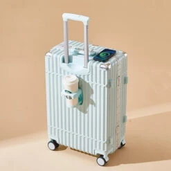 Multifunctional Luggage Aluminum Frame Trolley Case Universal Wheel -Samsonite || American Tourister || Travelpro Sales Multifunctional Luggage Aluminum Frame Trolley Case Universal Wheel Cup Holder Seat Built in USB Interface Boarding.jpg 640x640 0de3dda0 8798 40be b572 49330a5fb97b
