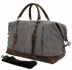 Canvas Leather Travel Bags | Bag Men Vintage Weekend Canvas - Vintage -Samsonite || American Tourister || Travelpro Sales Vintage military Canvas Leather men travel bags Carry on Luggage bags Men Duffel bags travel tote.jpg 640x640 0255ba7a 2a4e 4fce 8e03 12cca25c7b2c