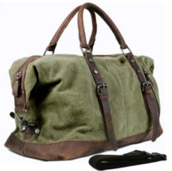 Canvas Leather Travel Bags | Bag Men Vintage Weekend Canvas - Vintage -Samsonite || American Tourister || Travelpro Sales Vintage military Canvas Leather men travel bags Carry on Luggage bags Men Duffel bags travel tote.jpg 640x640 0f30dbf2 99b5 43ed 801f ffdb74d054fb