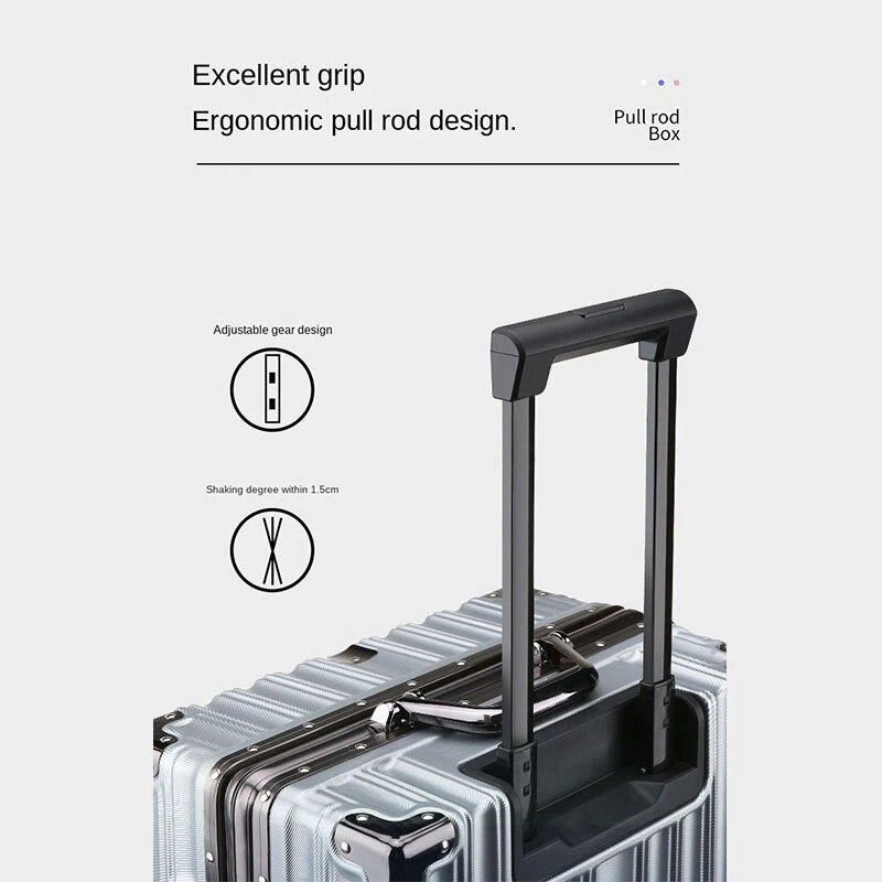 XZAN 20 "Luggage Women High Appearance Level Fashion 24" Travel Bags 6 XZAN 20 "Luggage Women High Appearance Level Fashion 24" Travel Bags - Image 6